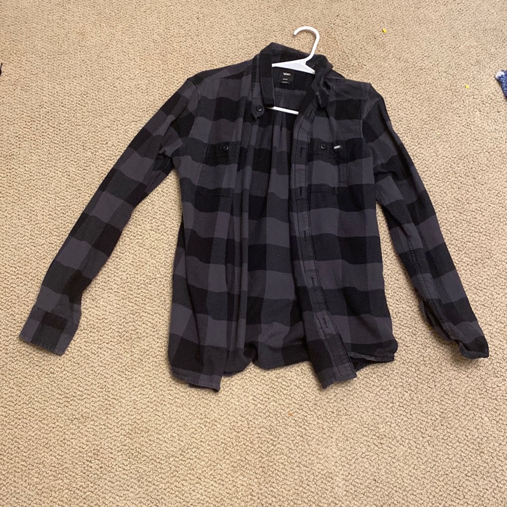 Vans Medium Slim Fit Black Flannel